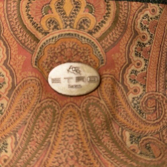 Etro Handbag Bordeaux - Picture 11 of 11